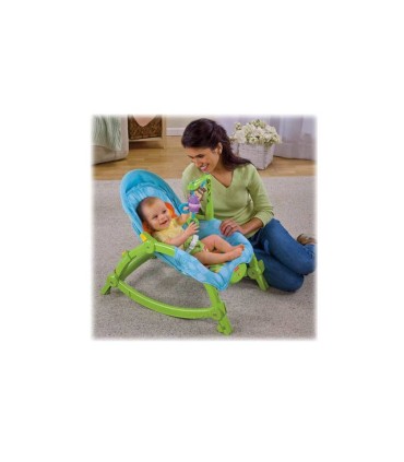 نی نی لای لای ویبره و تاشو سبز فیشرپرایس Fisher Price - 10