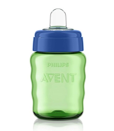 لیوان حالت دست 260میل فیلیپس اونت سبز Philips Avent - 2