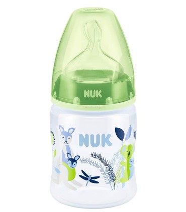 شیشه شیر طلقی First choice طرح کانگورو ناک NUK - 2