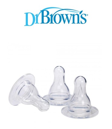 سرشیشه سیسلیکونی 2عددی +3m رنگ سبز دکتر براون Dr Browns