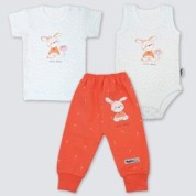 لباس نوزادی دخترانه قاصدک تاپ لاین