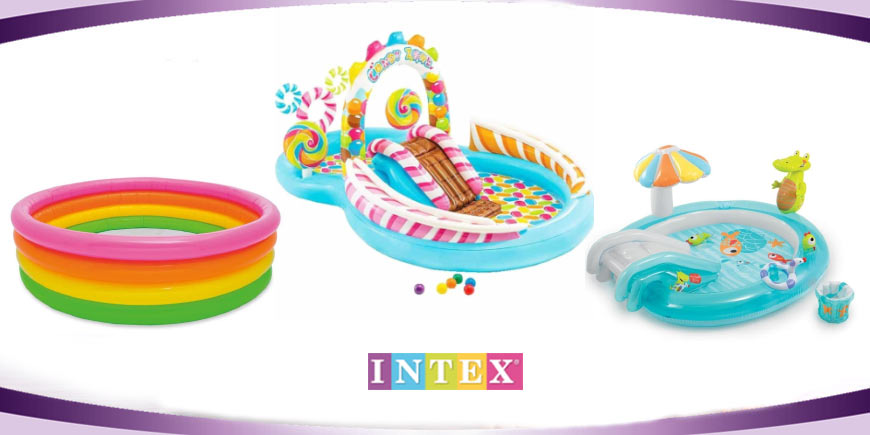 خرید اینترنتی استخر بادی کودک اینتکس INTEX